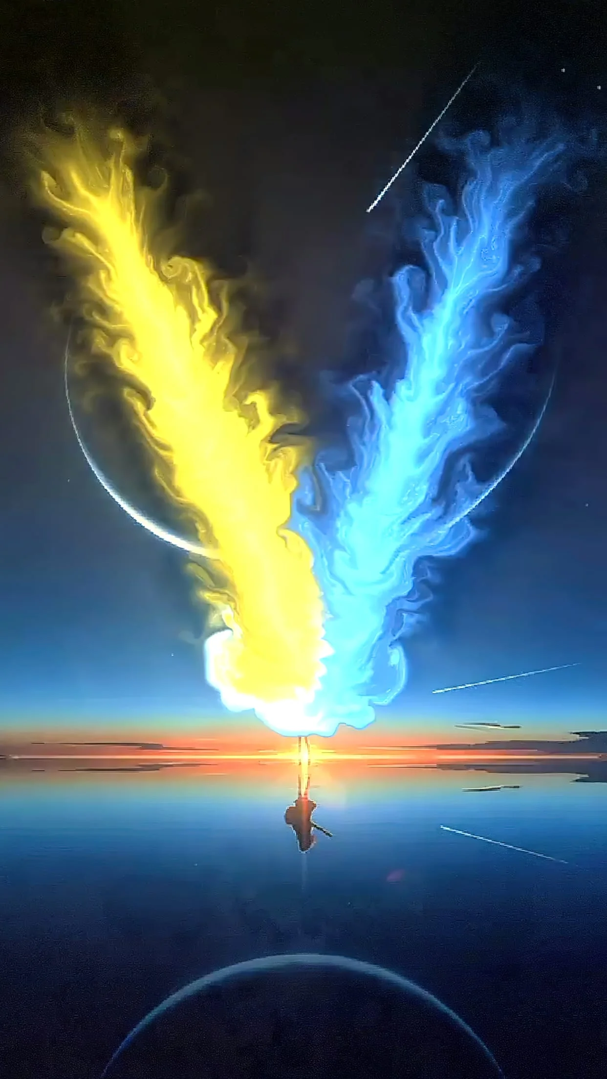 Fluid Magic: 3D Live Wallpaper Screenshot 1
