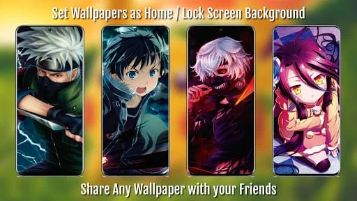Anime Wallpapers Full HD 4K Screenshot 4
