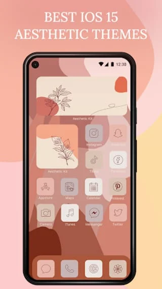 aesthetic kit: icon changer Screenshot 2