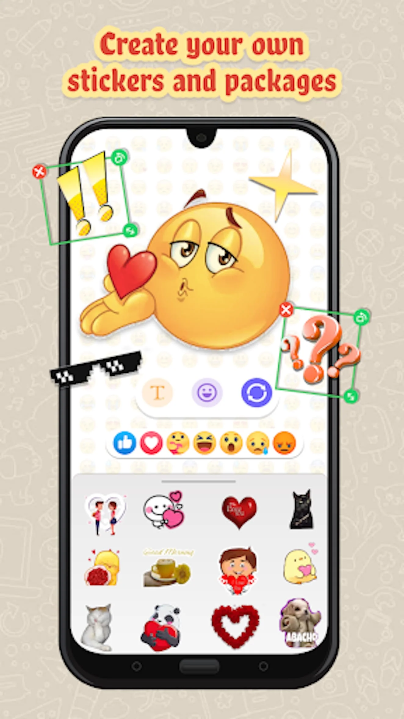 2025 HD sticker WAStickerApps Screenshot 3