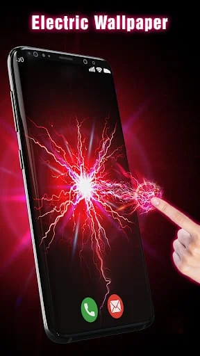 3D Electric Live Wallpaper Screenshot 1