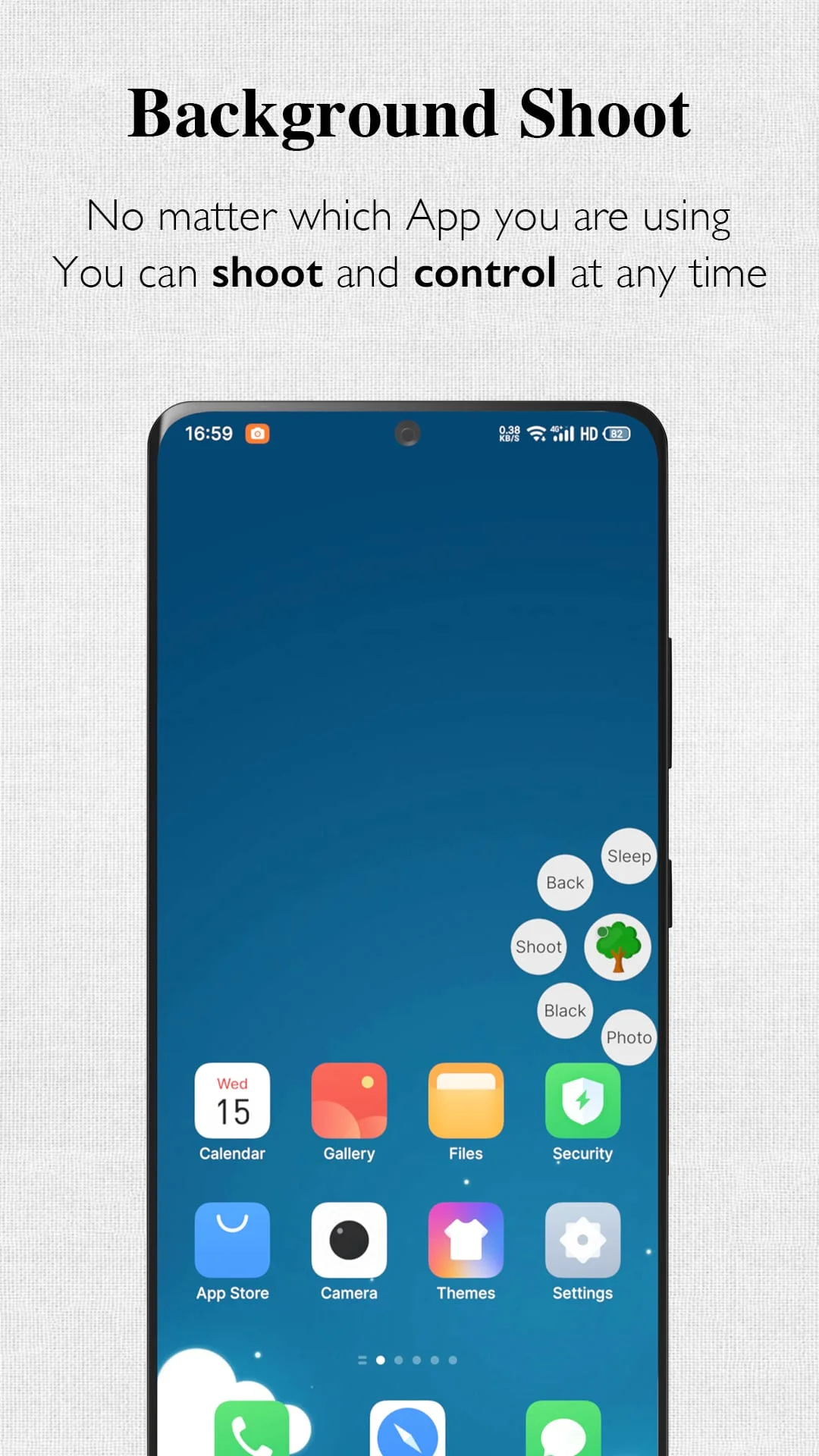 Background Camera ~ Very Safe Screenshot 1