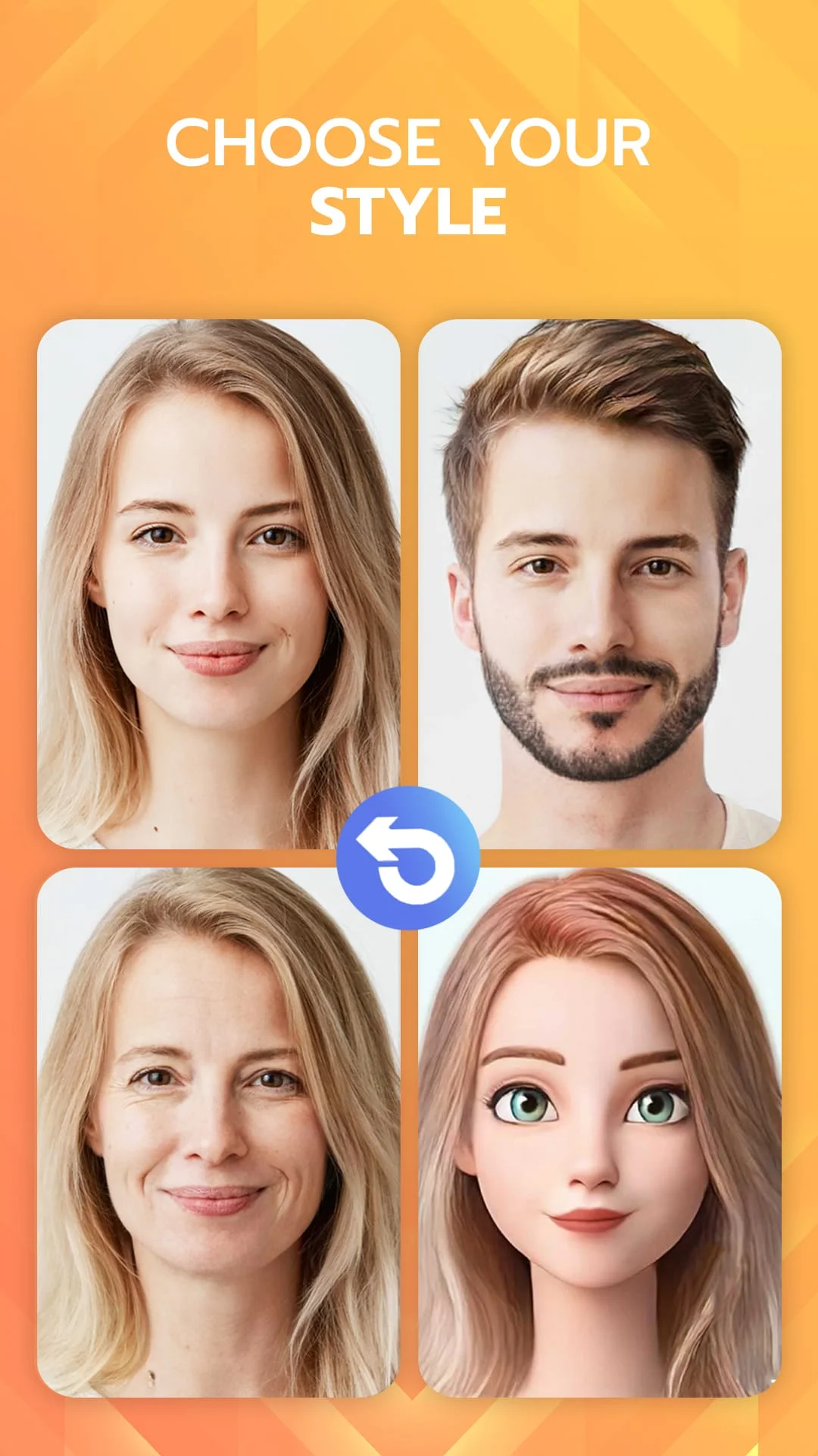 FaceLab Face Editor App, Aging Screenshot 4
