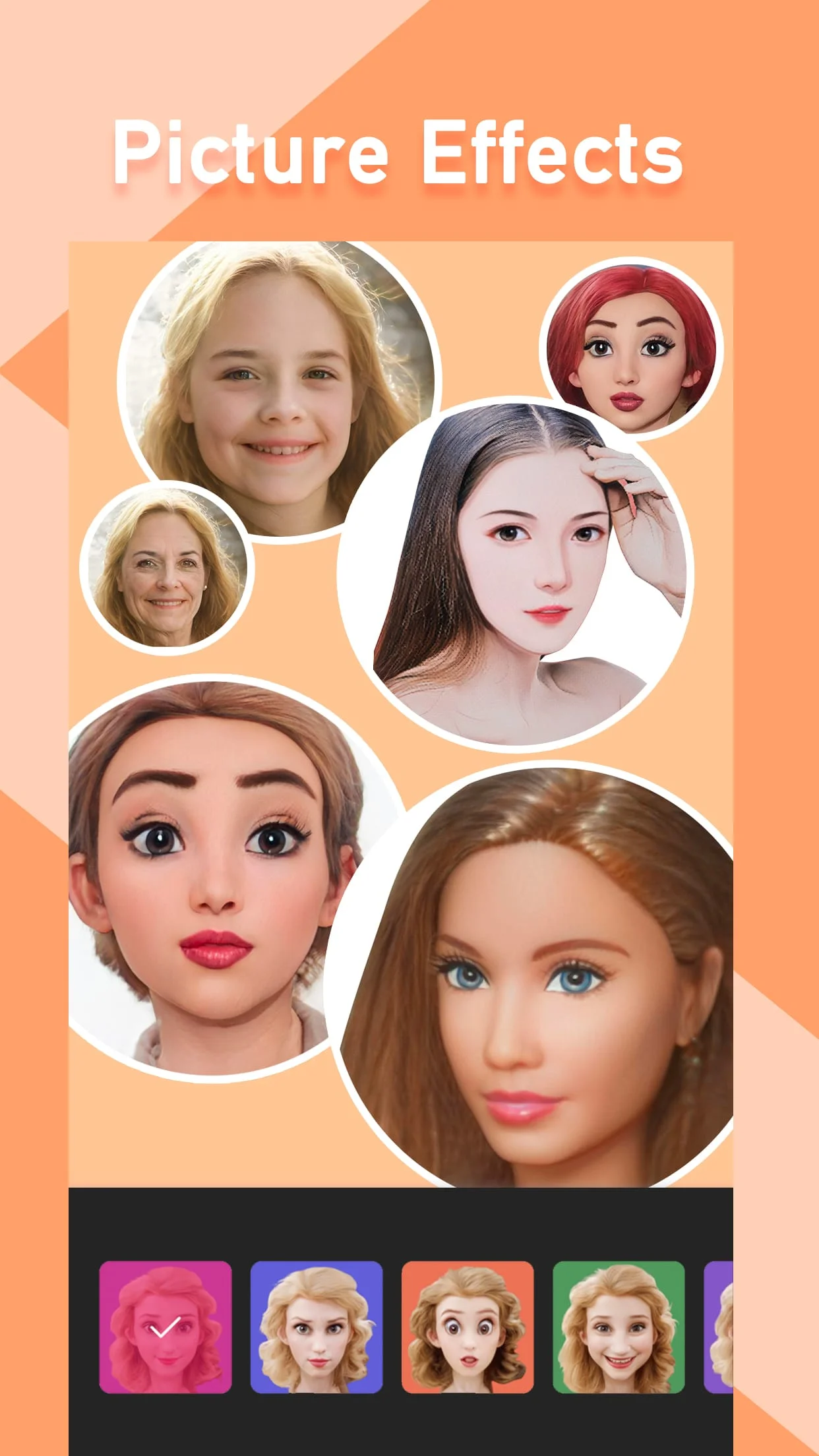 Sweet Selfie: AI Camera Editor Screenshot 2