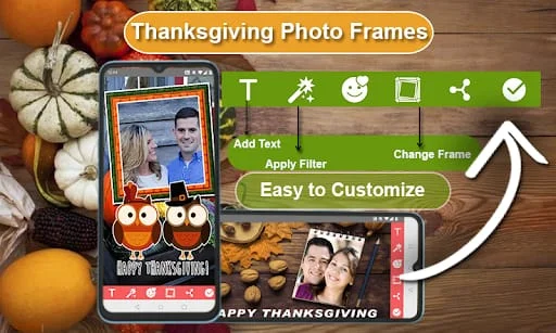 Thanksgiving Photo Frames Screenshot 4