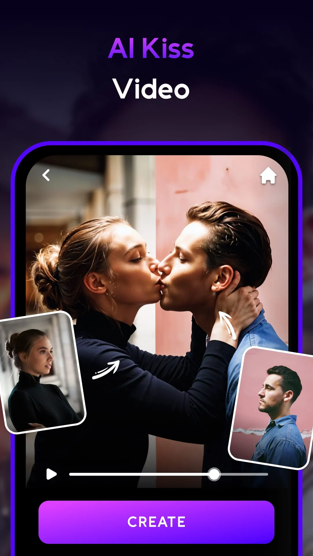 AI Mirror: Hugs Video & Photo Screenshot 2