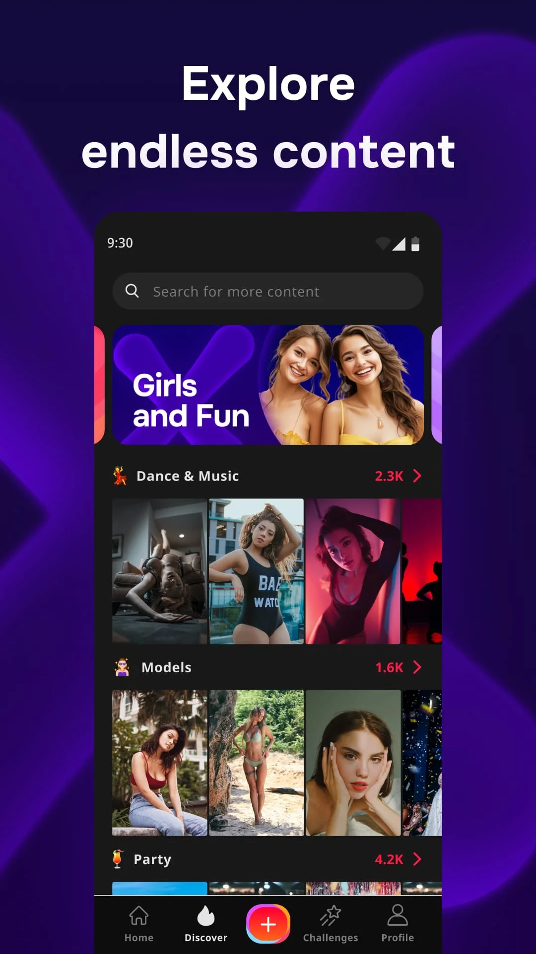 Shorts VotTak: Short Video App Screenshot 1