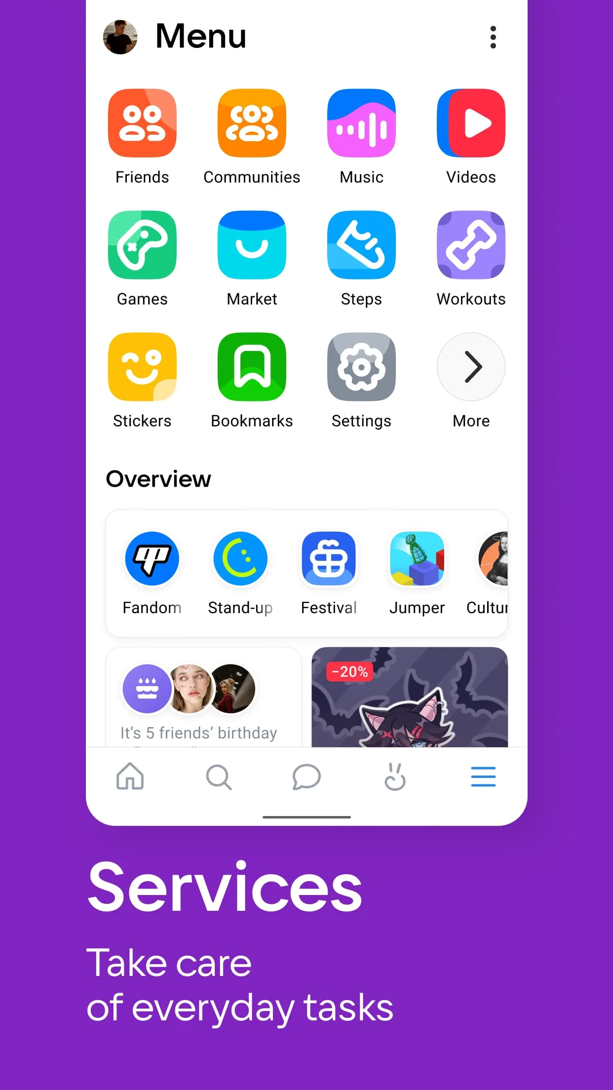 VK: music, video, messenger Screenshot 4