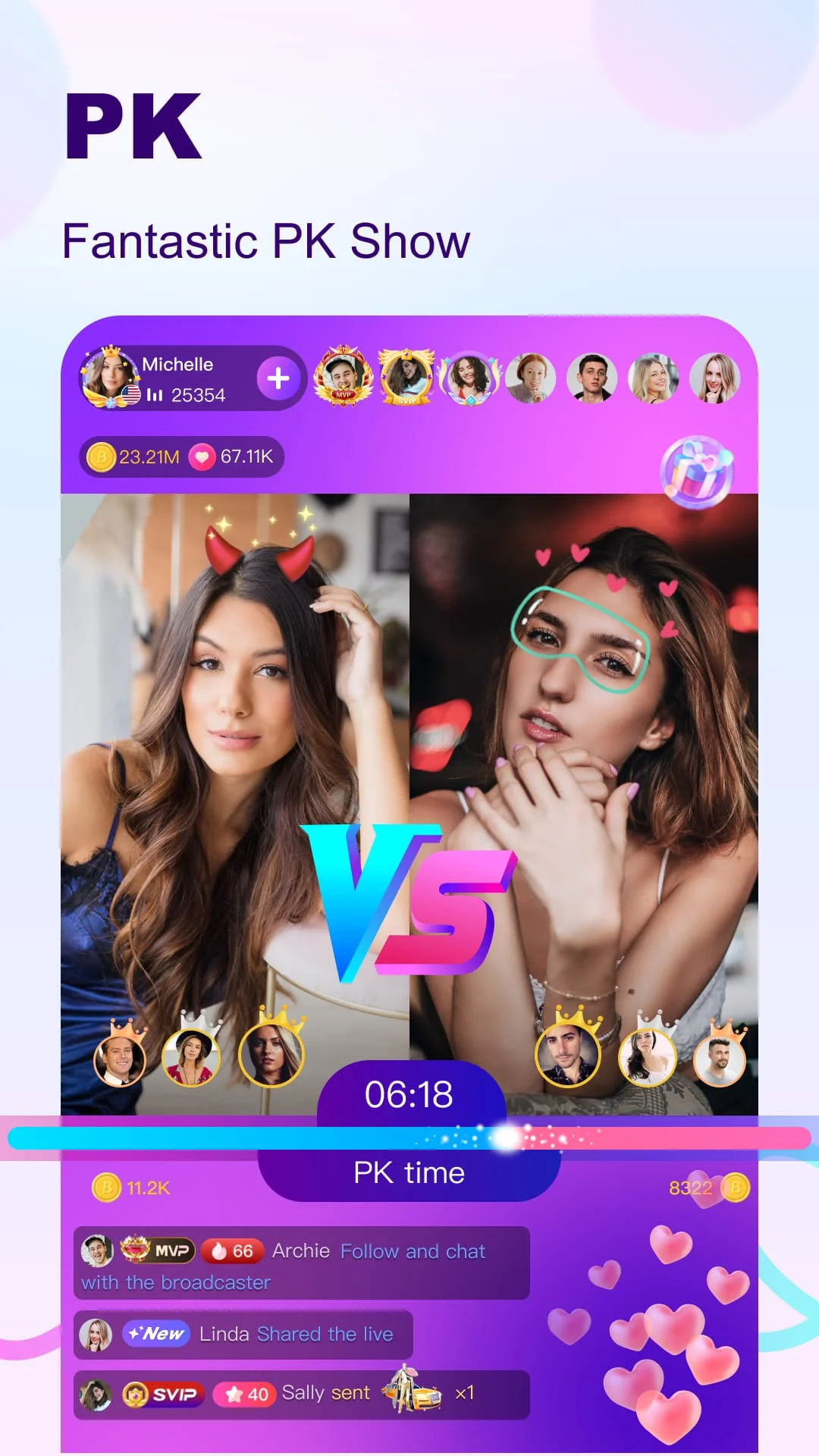 BuzzCast - Live Video Chat App Screenshot 3