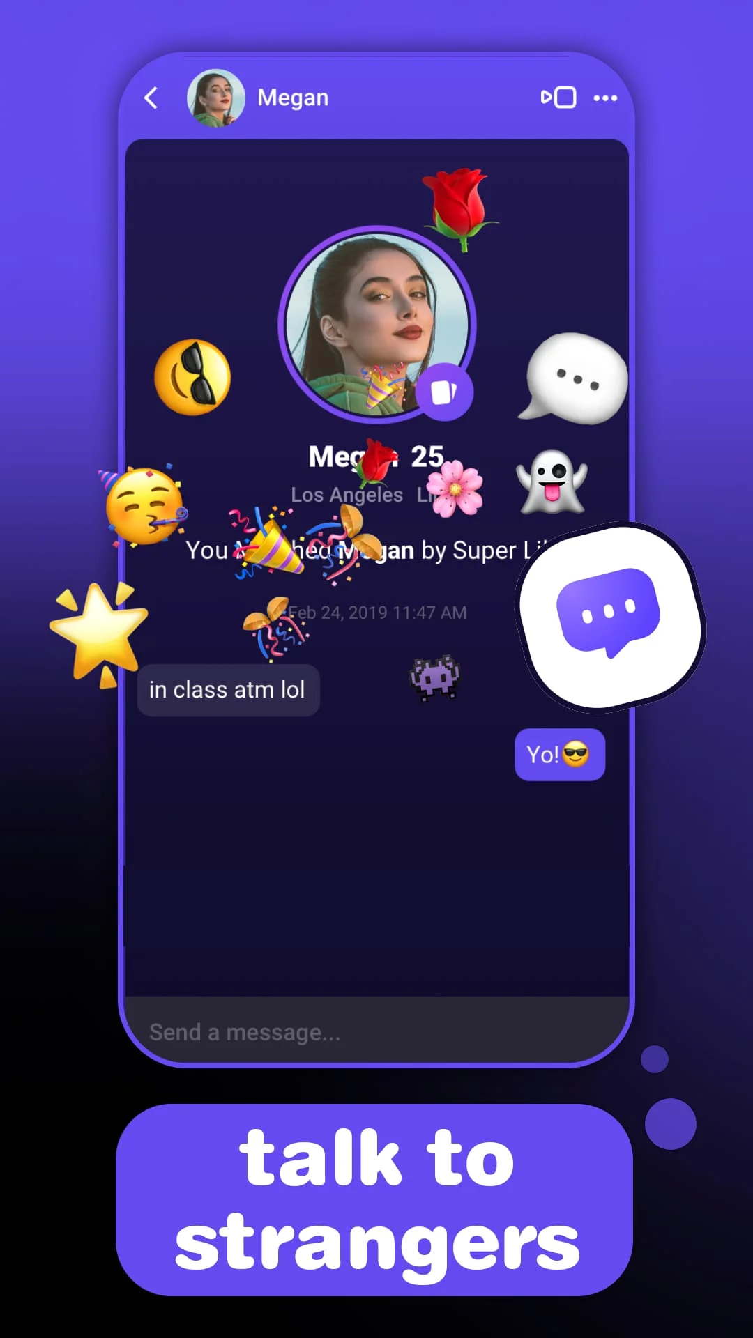 Monkey - random video chat Screenshot 4