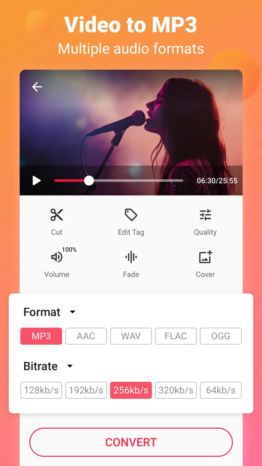 Video to MP3 - Video to Audio Screenshot 2