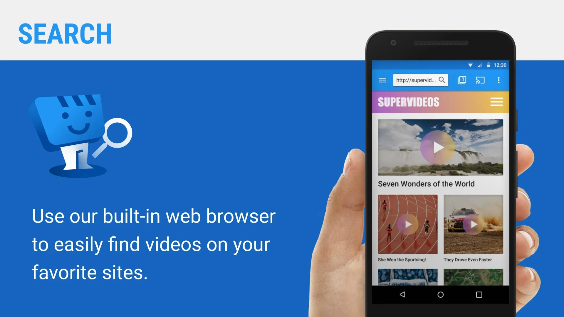 Web Video Caster Receiver Screenshot 1