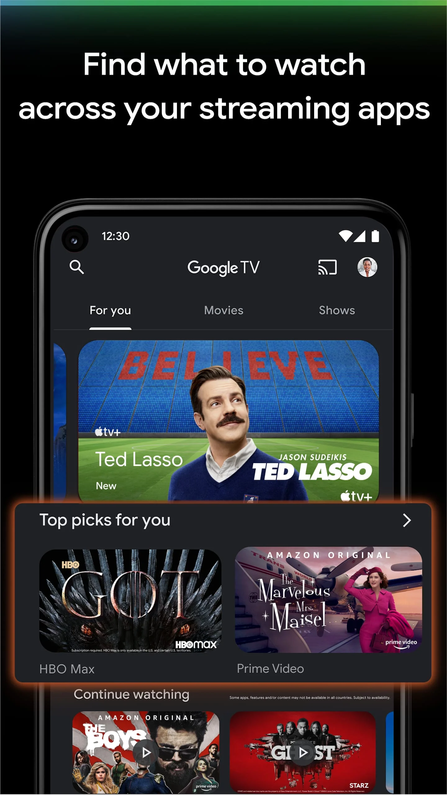 Google TV Screenshot 2
