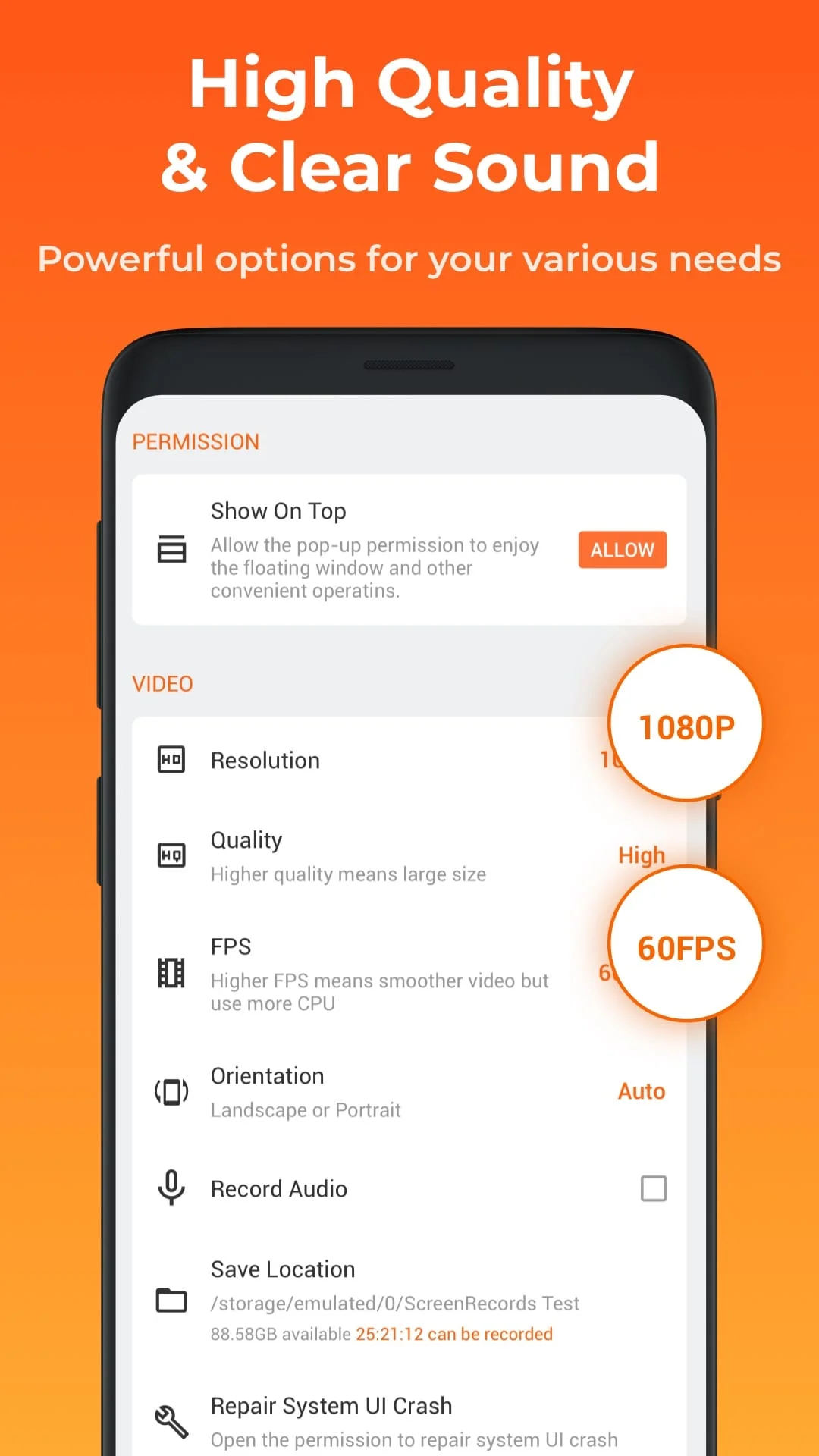 Screen Recorder - XRecorder Screenshot 3