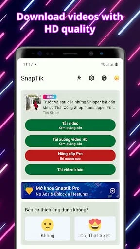 SnapTick - Download Video TT Screenshot 3