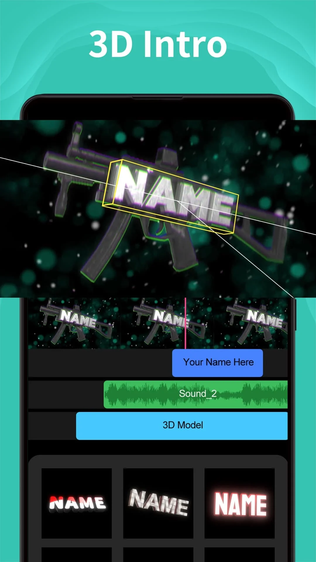 Intro Maker -video intro outro Screenshot 3