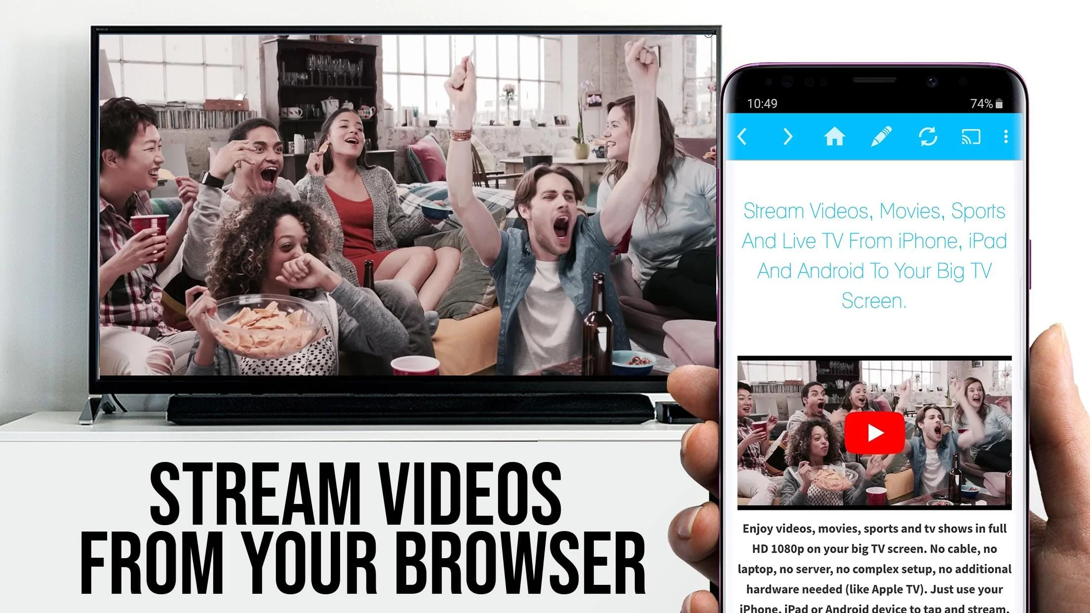 TV Cast for Chromecast Screenshot 2