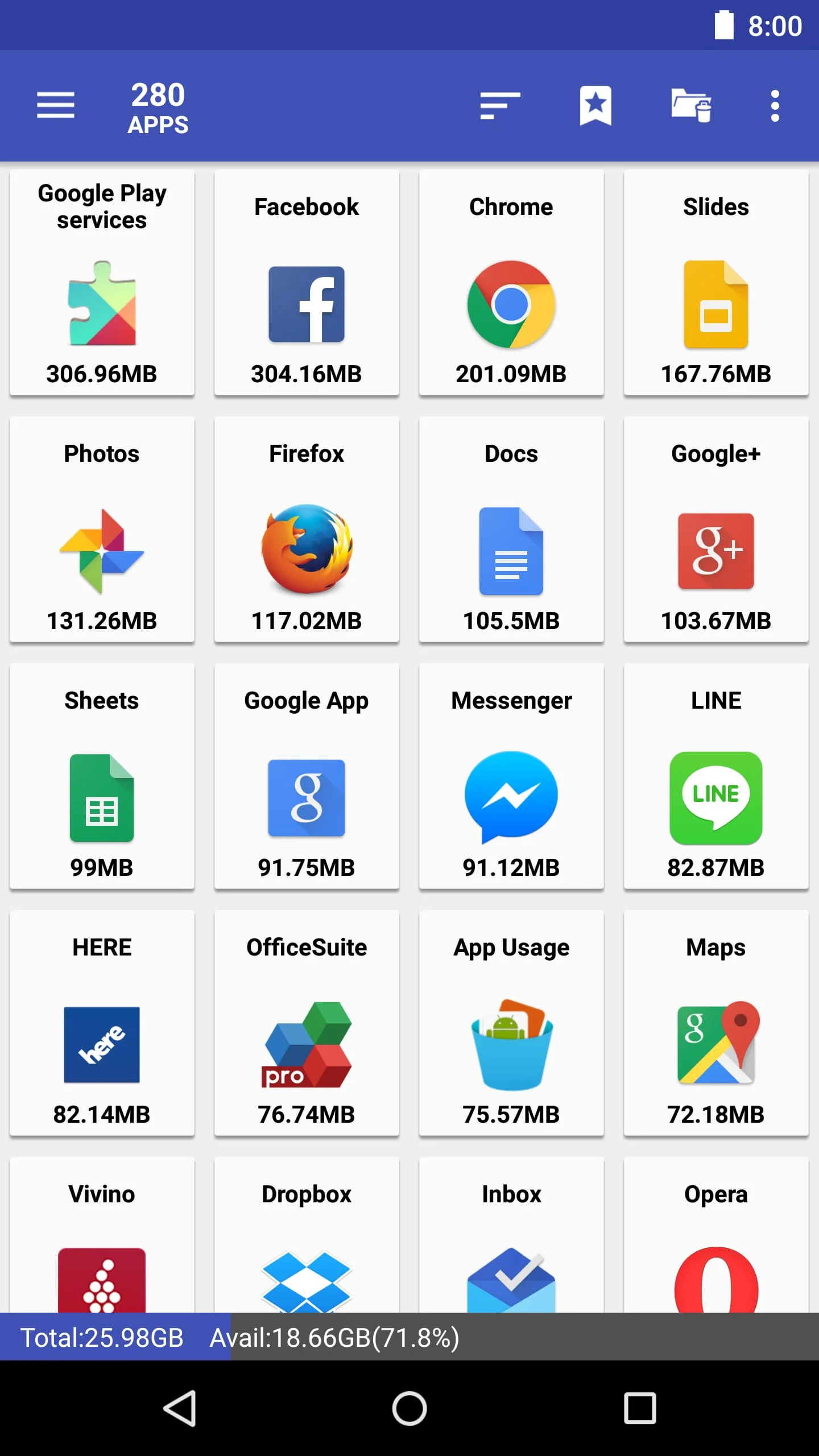 AppMgr III (App 2 SD) Screenshot 4