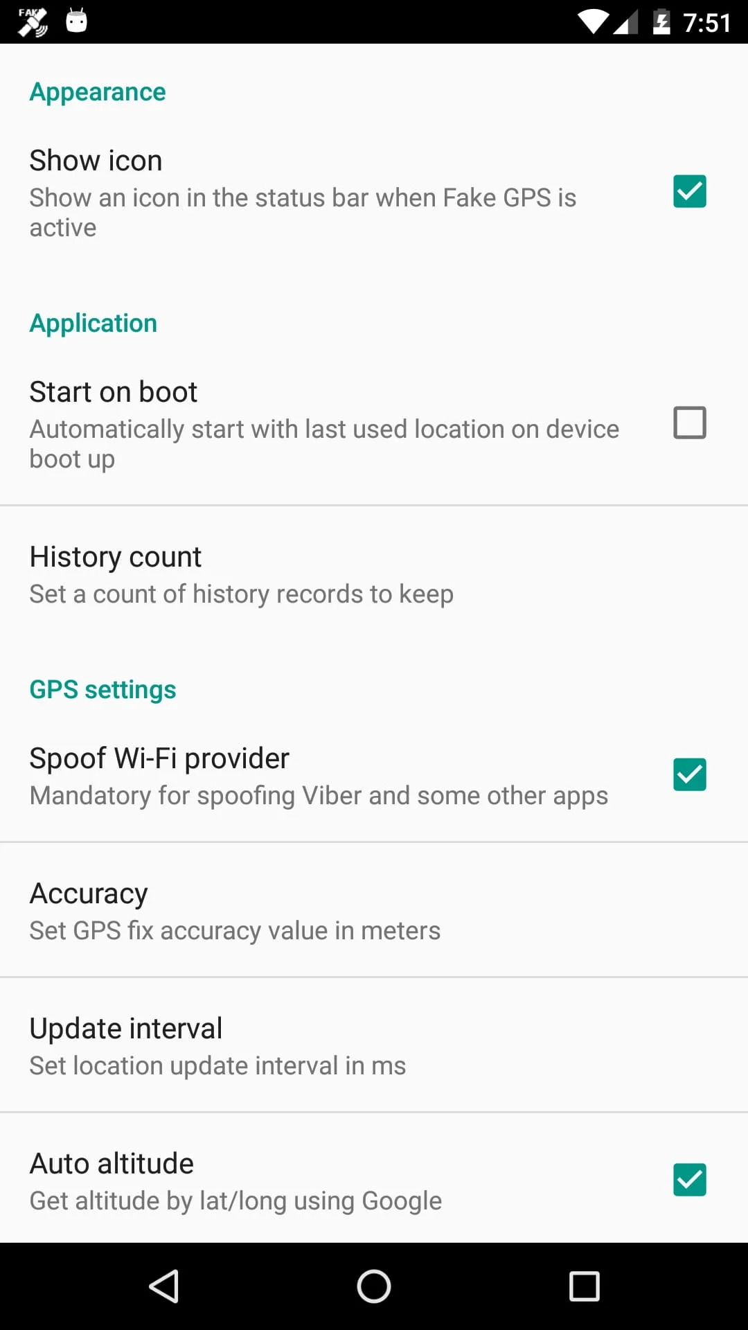 Fake GPS location Screenshot 4