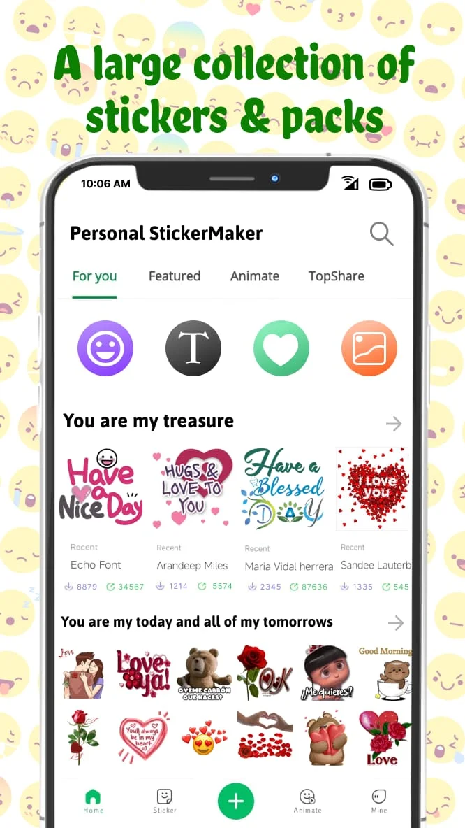 TextSticker for WAStickerApps Screenshot 4