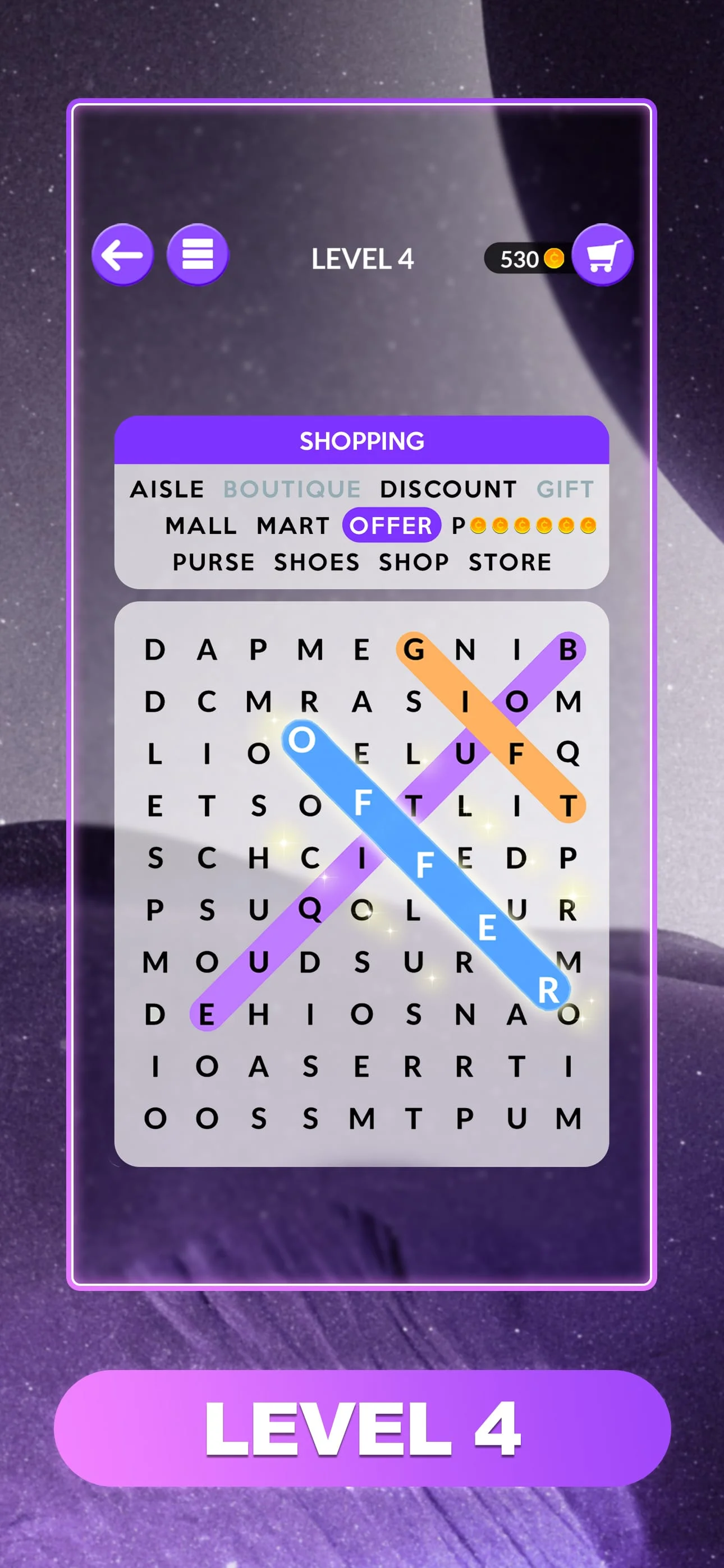 Wordscapes Search: Word Games Screenshot 4