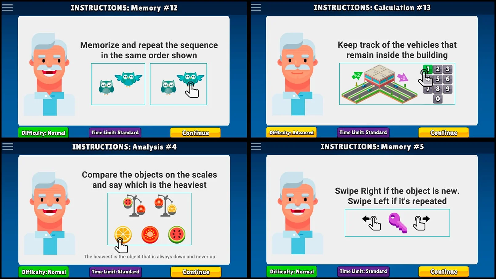 Neurobics: 60 Brain Games Screenshot 3