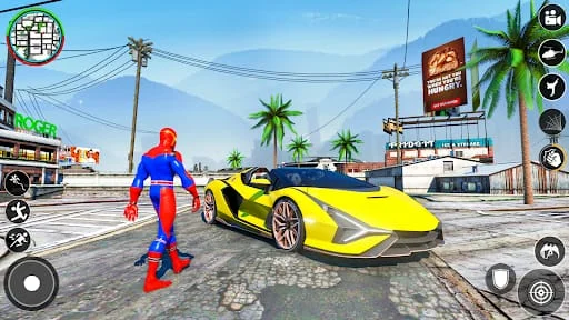 Superhero Games- Spider Hero Screenshot 2