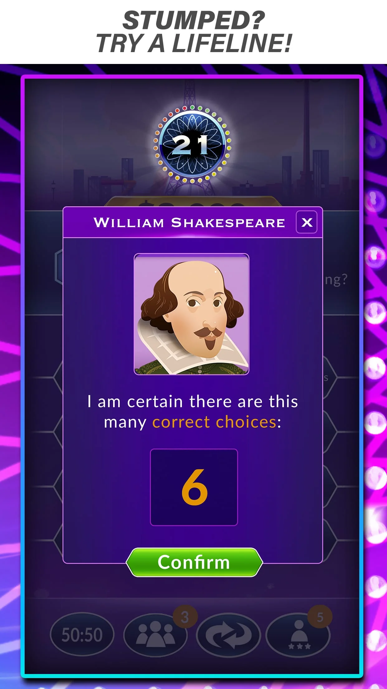 Official Millionaire Game Screenshot 2
