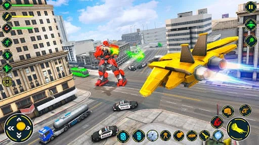 Dolphin Robot Transform Wars Screenshot 3