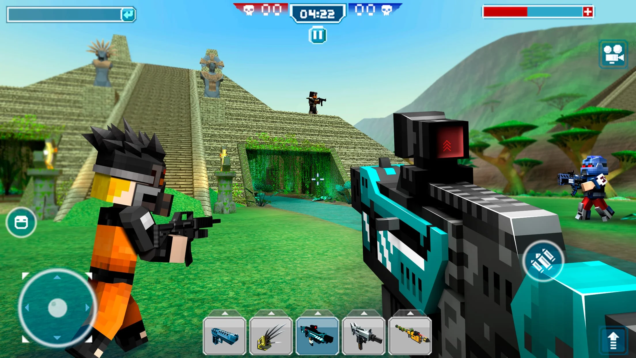Blocky Cars online games Screenshot 3