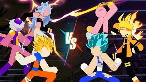 Stickman Dragon Fight - Super Screenshot 4