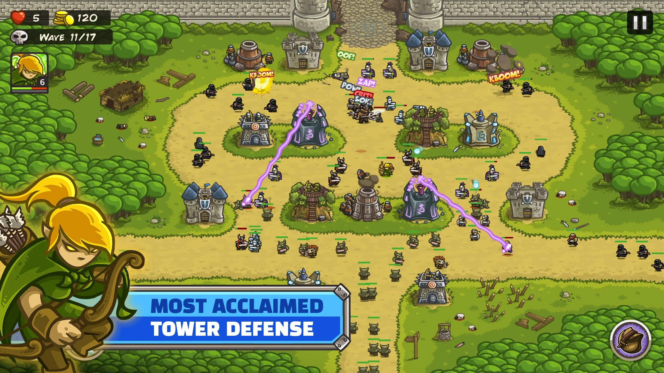 Kingdom Rush Tower Defense TD Screenshot 2