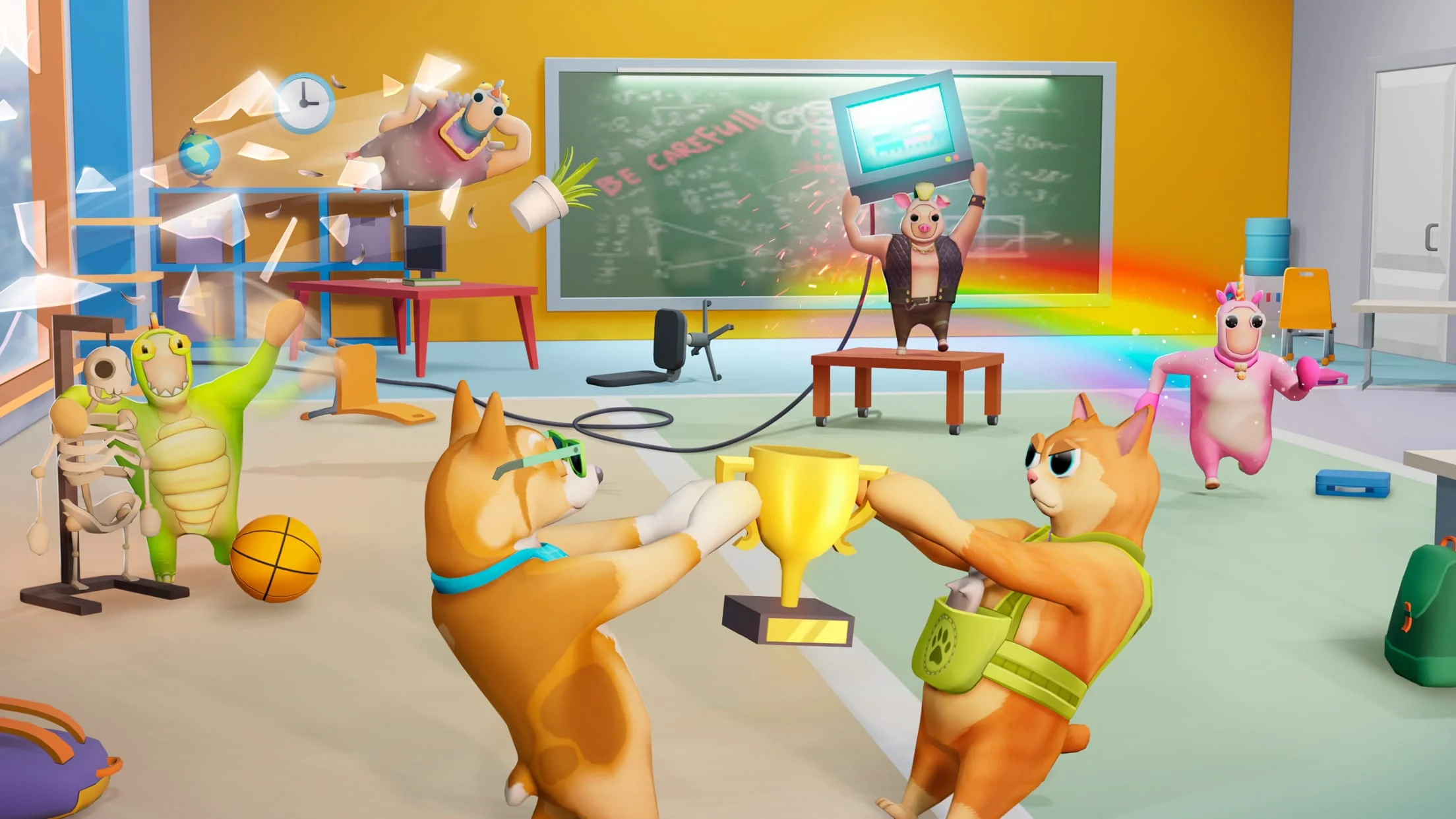 Gang Battle Party: Animals 3D Screenshot 1