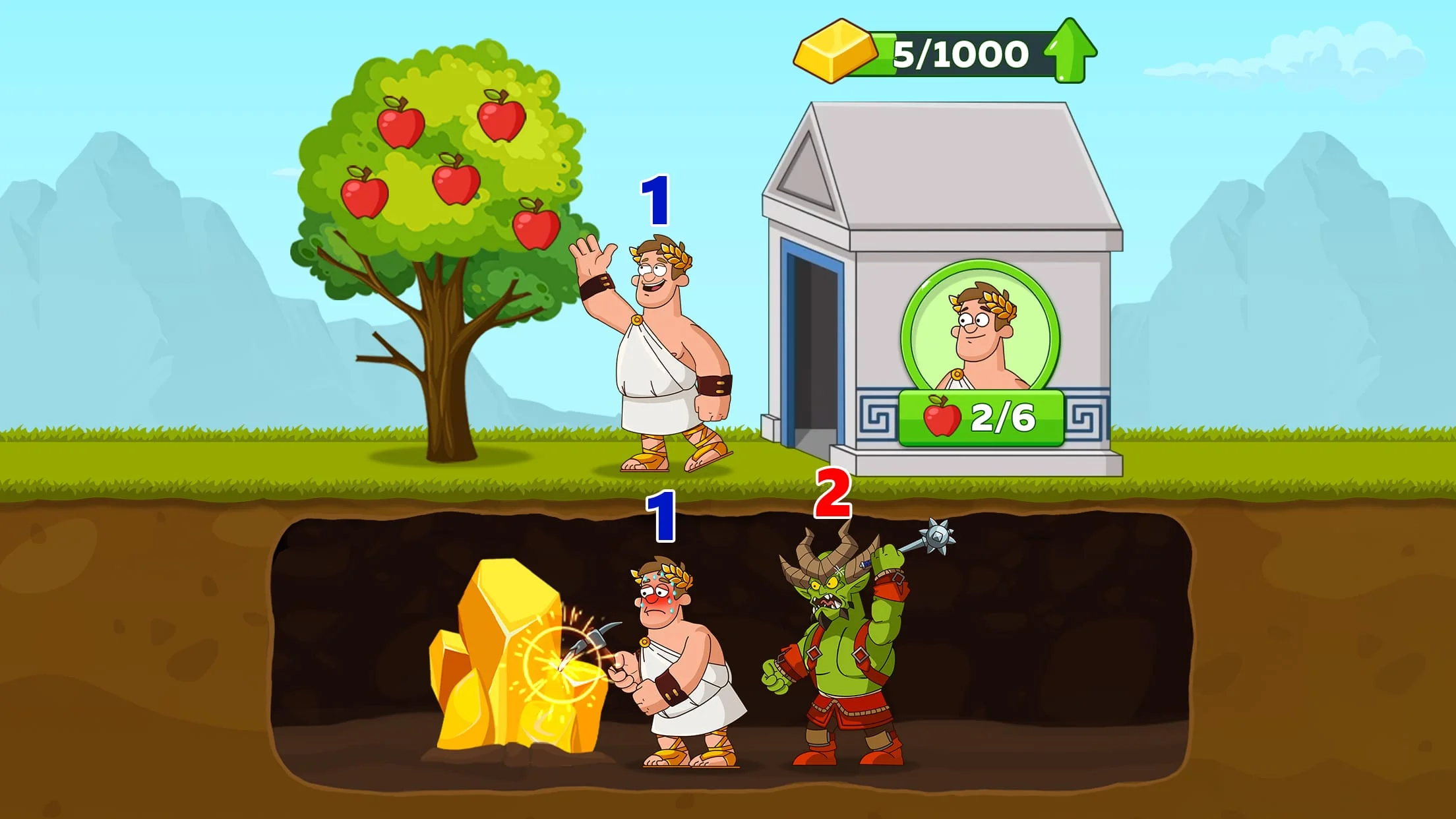 Hustle Castle: Medieval games Screenshot 1