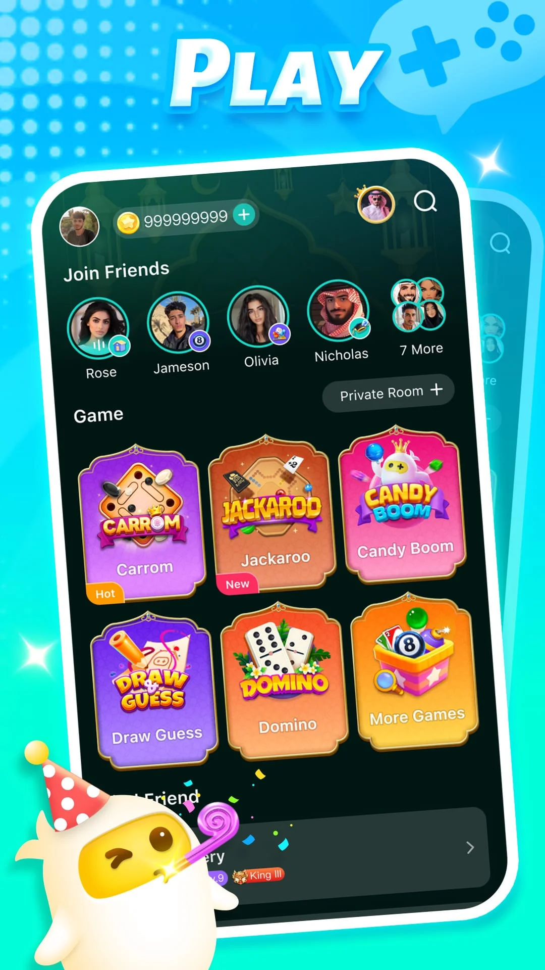 TopTop: Games&Chat Screenshot 1